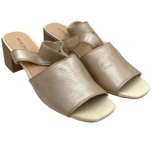 Kelsi Dagger Brooklyn Starsky Women's 8.5  metallic leather dress sandals heels